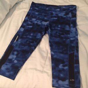 Blue Champion DuoDry Crop Leggings